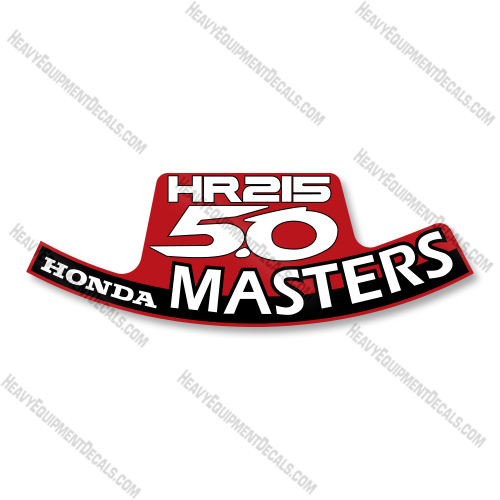 Honda HR215 Decal Kit Mower - Aftermarket Kit decal kit