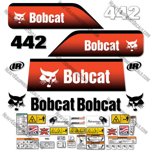  Bobcat 442A Decal Kit Excavator - Aftermarket Kit 