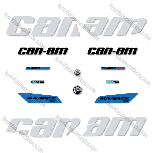 Fits Can-Am Maverick DS Decal Kit - 2020 4-Door 