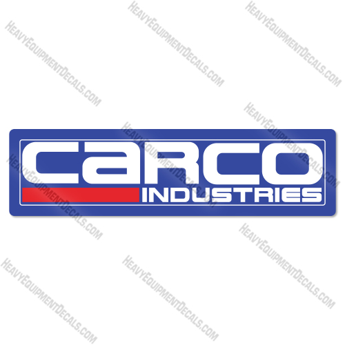 Carco Logo 15 Inches Decal Kit Lube Truck - Aftermarket Kit decal kit