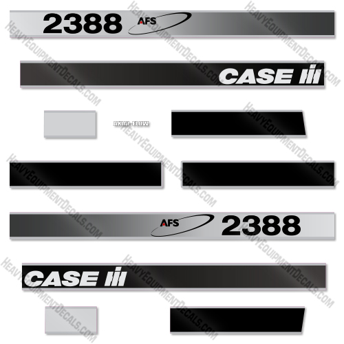 Fits Case 2388 Decal Kit AFS decal kit, stx