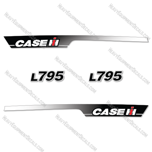 Fits Case L795 Decal Kit Front End Loader Attachment l795, 795, l-795