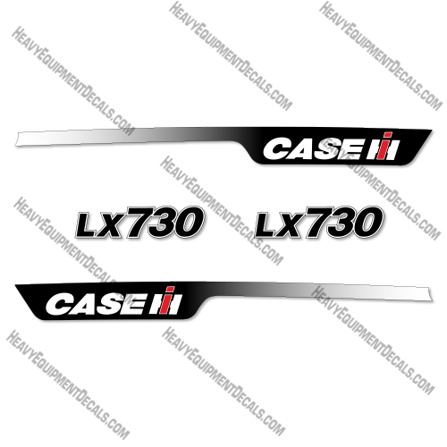 Case LX730 Decal Kit Front End Loader- Aftermarket Kit 