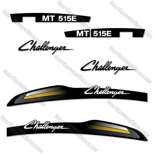 Fits Challenger MT515E Decal Kit Tractor 515e, decal kit, mt515, mt515e