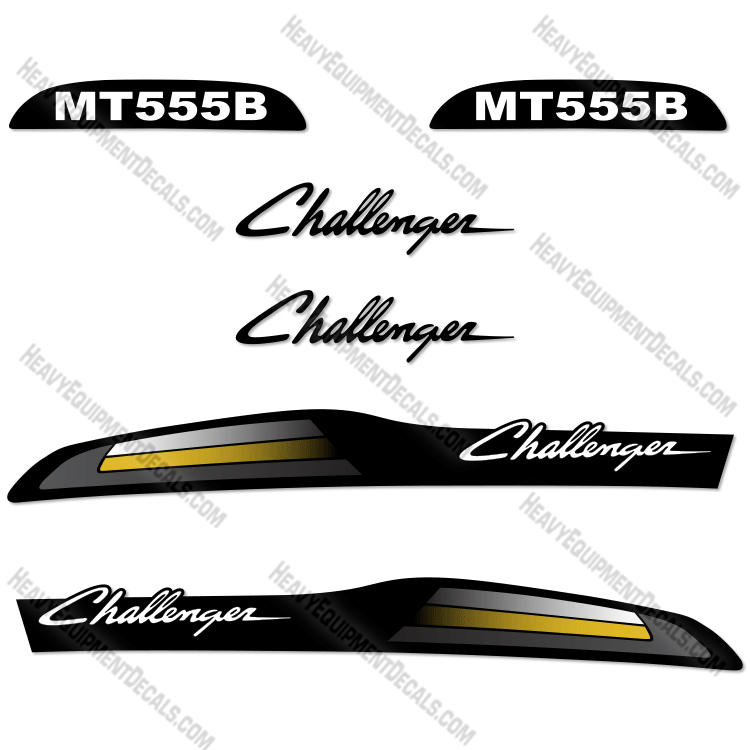 Fits Challenger MT555B Decal Kit Tractor   555, 555b, decal kit, mt555, mt555b