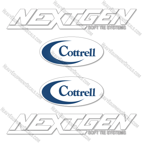 Cottrell Decal Kit Car Hauler - Aftermarket Kit decal kit