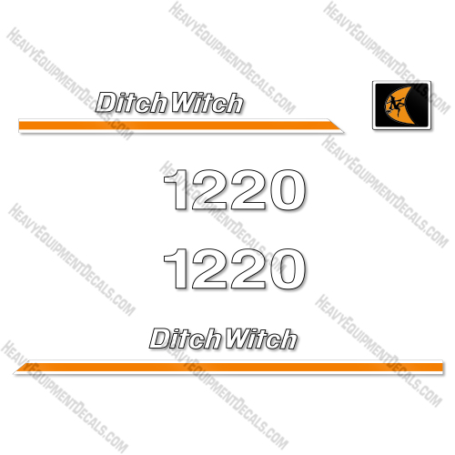 Fits Ditch Witch 1220 Decal Kit Drill 