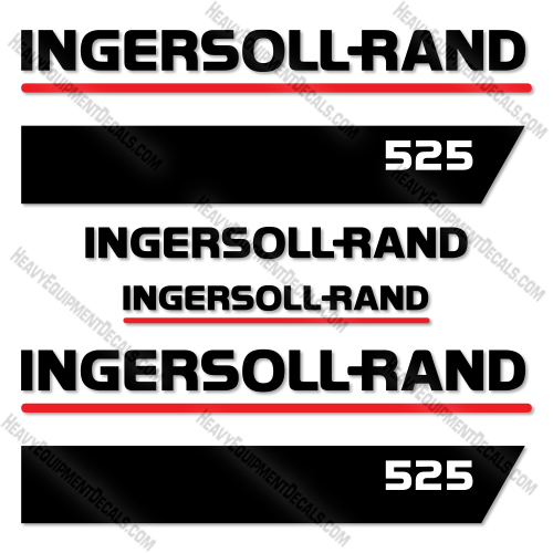 Ingersoll-Rand 525 Decal Kit Air Compressor- Aftermarket Kit 