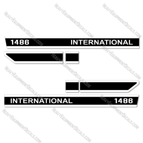 Fits International 1486 Decal Kit Tractor 1486, decal kit, int