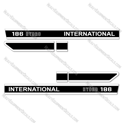 Fits International 186 Decal Kit Tractor 186, decal kit, int