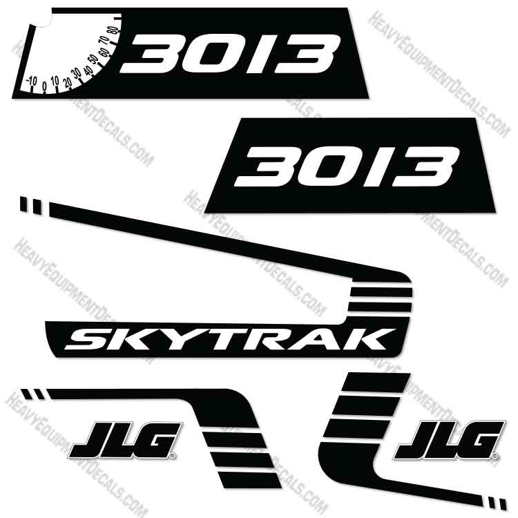 Fits JLG 3013 Decal Kit Telehandler decal kit, g5-19a, g5, 19a