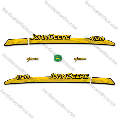 John Deere 4120 Decal Kit Utility Tractor - Aftermarket Kit  decal kit, deere, john deere