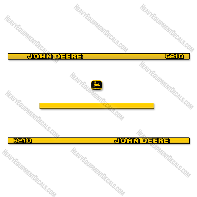 Fits John Deere 6210 Decal Kit Tractor decal kit, farm tractor, john deere, tractor