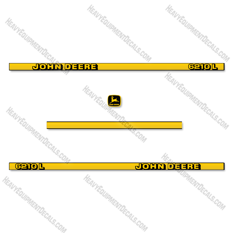 Fits John Deere 6210L Decal Kit Tractor decal kit, farm tractor, john deere, tractor