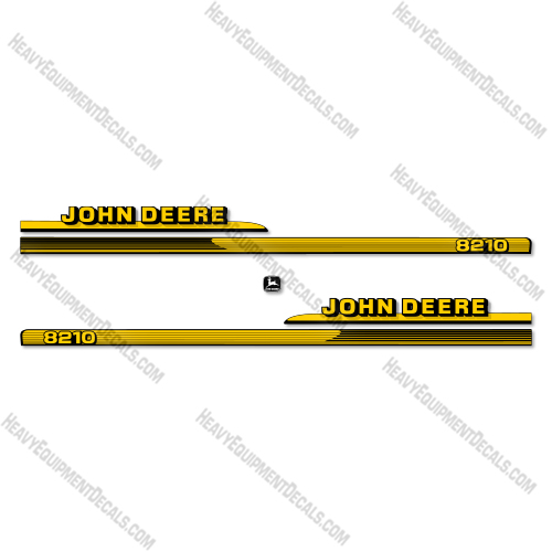 Fits John Deere 8210 Tractor Decal Kit - NEW STYLE! 8210, decal kit, deere, john deere, new style