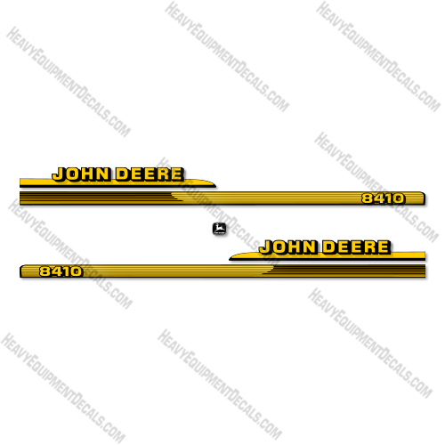 Fits John Deere 8410 Tractor Decal Kit - NEW STYLE!    8410, decal kit, deere, john deere, new style