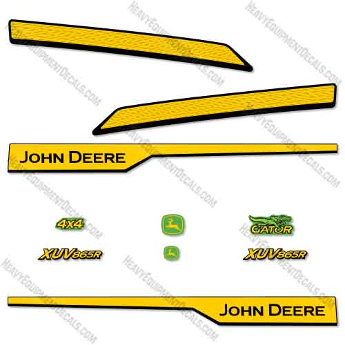 Fits John Deere Gator Utility Vehicle Decal Kit- CUSTOM! decal kit, excavator, john deere