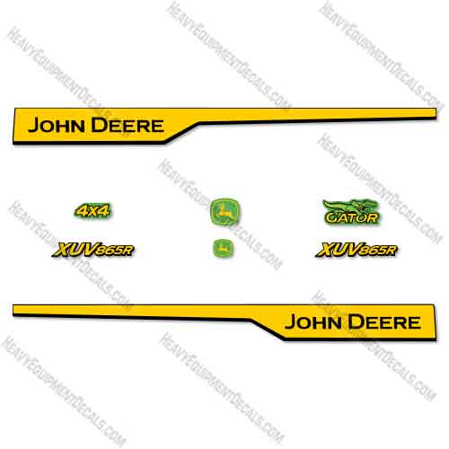 Fits John Deere Gator 865R XUV Decal Kit decal kit, john deere, 