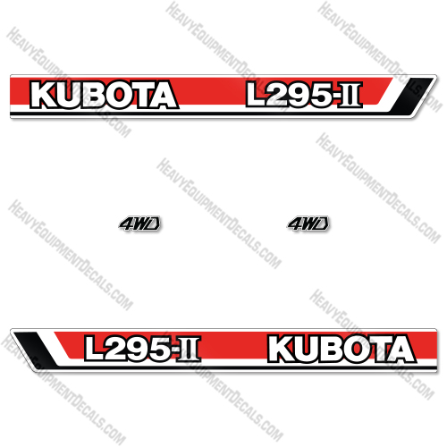 Fits Kubota L295-2 Decal Kit Tractor   Decal Kit ,Tractor, Kubota