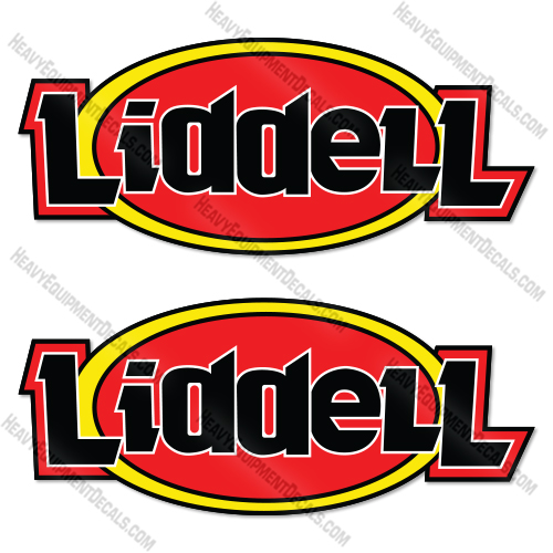 Fits Liddell Trailer 13 inch Logos Decal Kit Trailer  decal kit