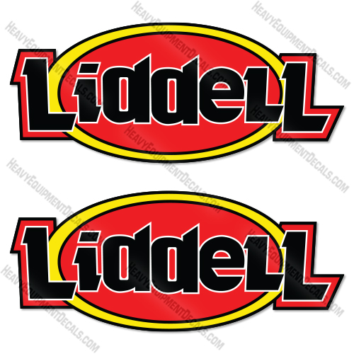 Fits Liddell Trailer 15 inch Logos Decal Kit Trailer   decal kit