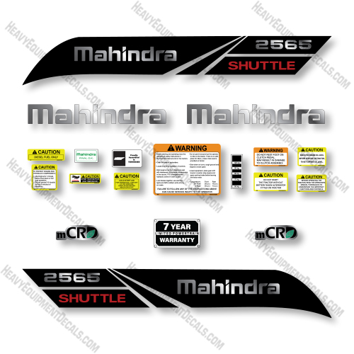Mahindra 2565 Decal Kit Tractor - Aftermarket Kit    decals, decal kit