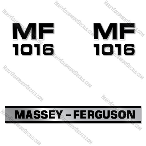Massey Ferguson 1016 Decal Kit Loader- Aftermarket Kit decal kit, decals,loader 