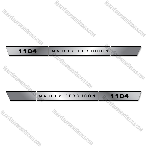 Massey Ferguson 1104 Decal Kit Tractor- Aftermarket Kit   