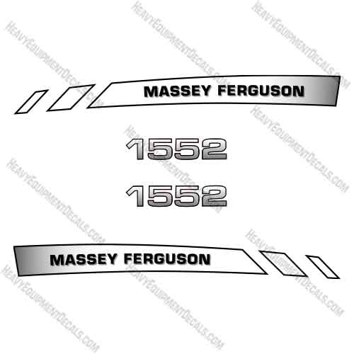 Fits Massey Ferguson 1552 Tractor Decal Kit decal kit, ferguson, massey, massey-ferguson