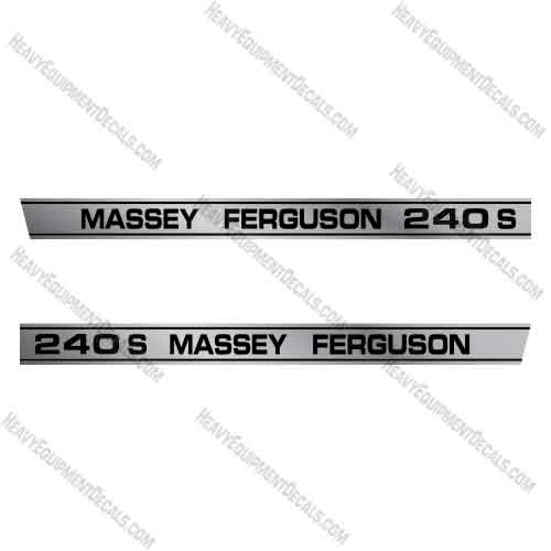 Massey Ferguson 240S Decal Kit 