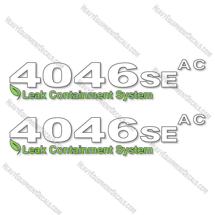 Fits Mec 4046SE AC Decal Kit Scissor Lift (NUMBERS ONLY!) 4046, 4046se, 4046seac