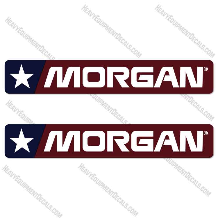 Morgan Truck Decal Kit  truck, decals, stickers, morgan