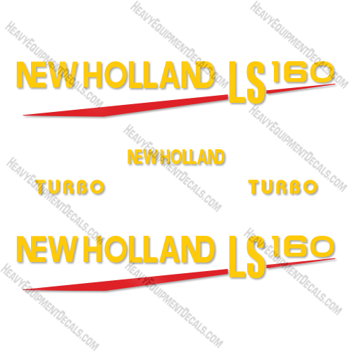 Fits New Holland LS160 Decal Kit Skid Steer Loader 820, 820tl, decal kit, new holland, tl