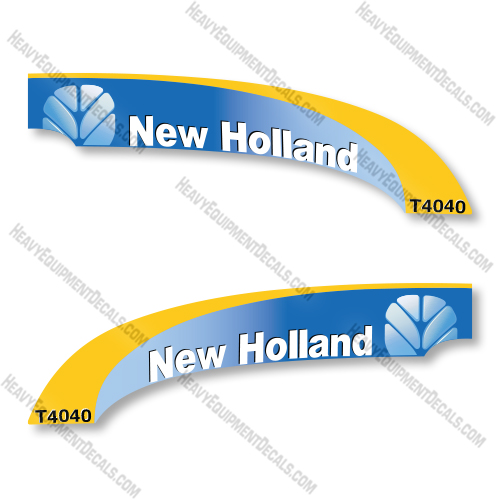 New Holland T4040 Decal Kit Tractor -  Aftermarket Kit    new holland, decal kit