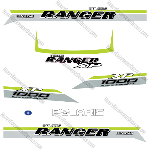 Fits Polaris Ranger 1000XP Premium 20th Anniversary Edition Decal Kit UTV  decal kit, polaris ranger, 1000