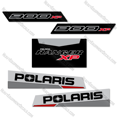 Fits Polaris Ranger 900XP 2015 LE Decal Kit UTV  decal kit, polaris ranger, 900xp