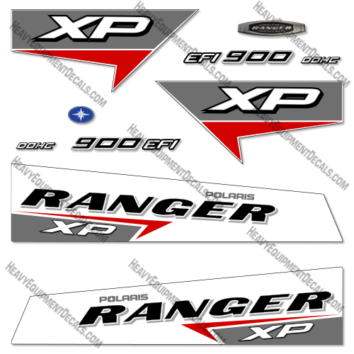 Polaris Ranger 900 XP EPS 2014 Decal Kit Utility Vehicle - Aftermarket Kit  decal kit, polaris ranger, 