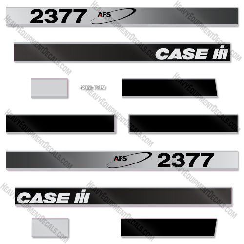Fits Case 2377 Decal Kit AFS case, decal kit