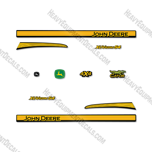 Fits John Deere XUV 825M S4 Decal Kit Gator Utility Vehicle  825, 825m, decals, 4x4, utv, john deer, xuv825m, xuv825,s4