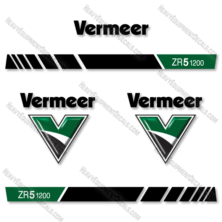 Vermeer ZR5 1200 Decal kit Baler z5, z5r, 1200