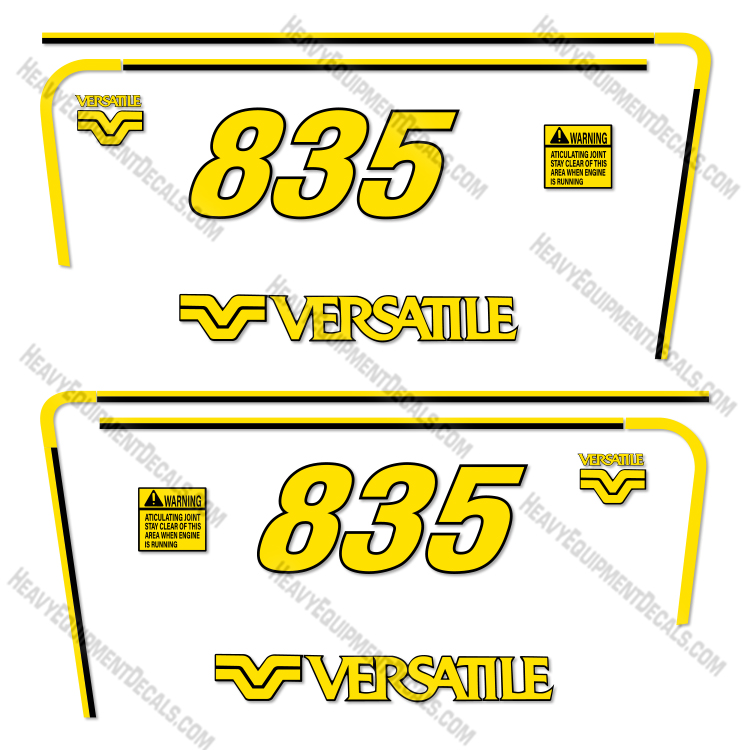 Fits Versatile 835 Decal Kit Tractor 835, decal kit