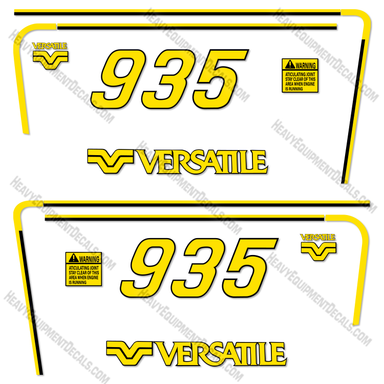 Fits Versatile 935 Decal Kit Tractor  935, decal kit, versatile 