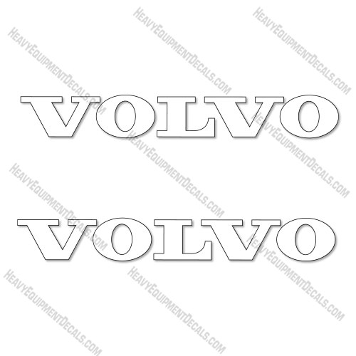 Fits Volvo EC700C Boom Decal Kit  decal kit, 700, 700c, ec700, ec700c