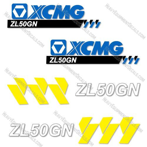 Fits XCMG XL50GN Decal Kit Wheel Loader decal kit, XC, xcmg