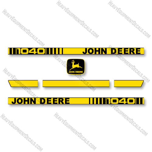 John Deere 1040 Decal Kit Tractor - Aftermarket Kit   decal kit, deere, john deere