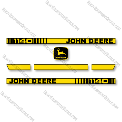 John Deere 1140 Decal Kit Tractor - Aftermarket Kit    decal kit, deere, john deere