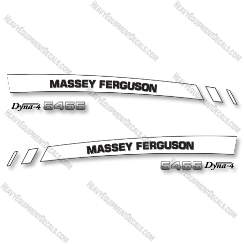 Massey Ferguson 5455 Decal Kit Tractor- Aftermarket Kit  decal kit, ferguson, massey, massey-ferguson