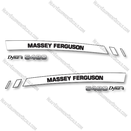 Massey Ferguson 5480 Decal Kit Tractor- Aftermarket Kit    decal kit, ferguson, massey, massey-ferguson
