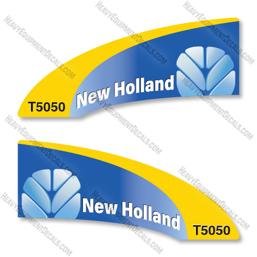 New Holland T5050 Decal Kit Tractor -  Aftermarket Kit  new holland, decal kit