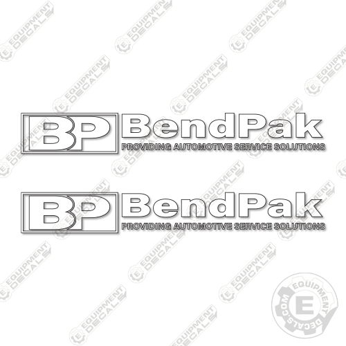 Fits Bendpak Car Lift Logo Decals - 16" 425, decal kit, RS425, RS425C